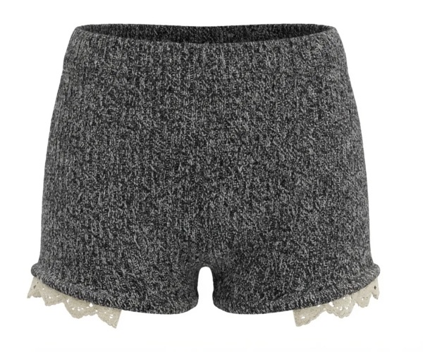 Lace Trousers in Grey